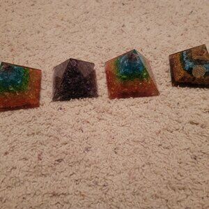 Orgamite Pyramids x4
